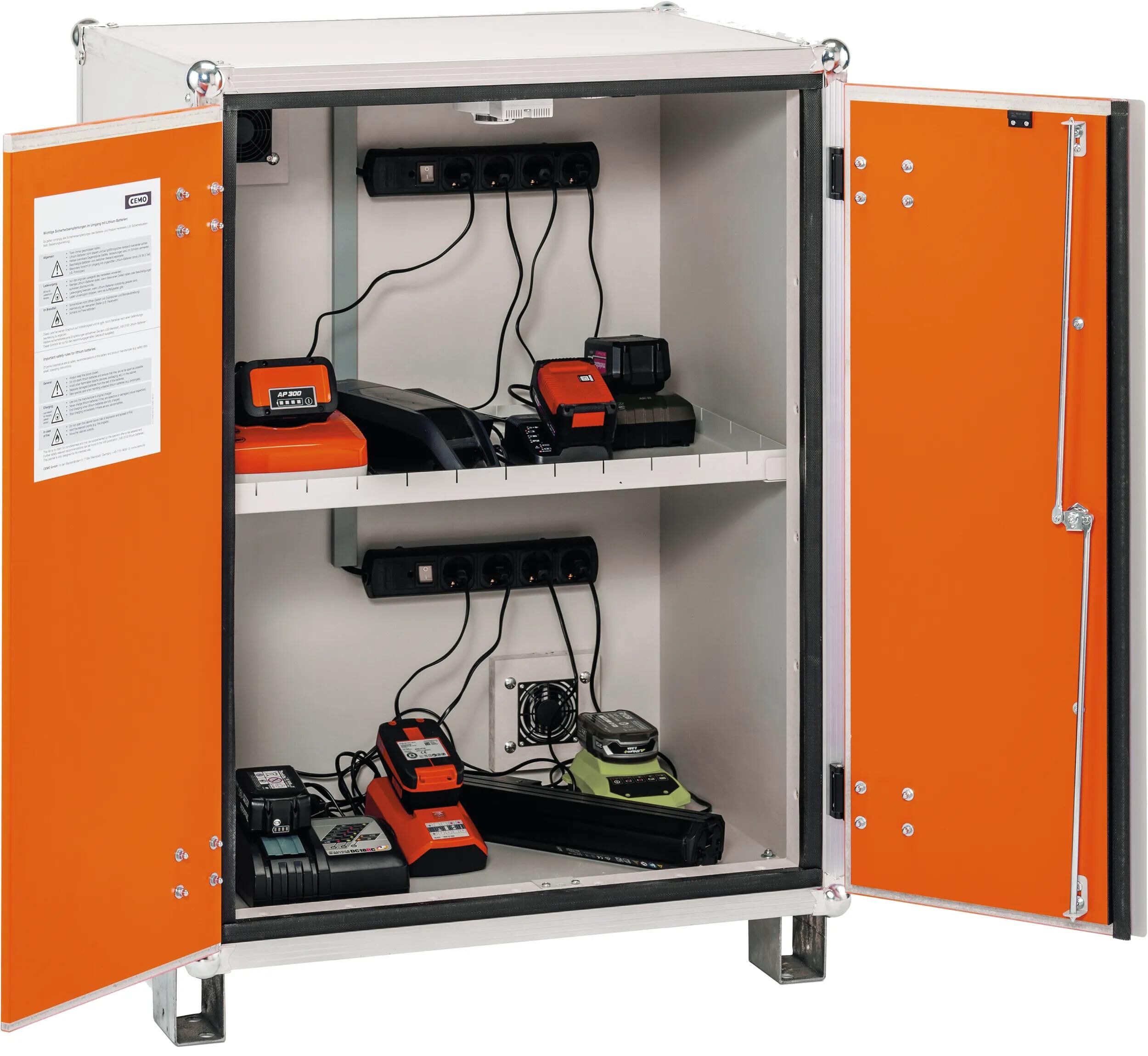 _Akku-Ladeschrank Werkstatteinrichtungen,Schränke