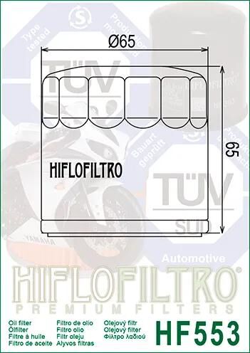 HIFLOFILTRO Ölfilter,Filter