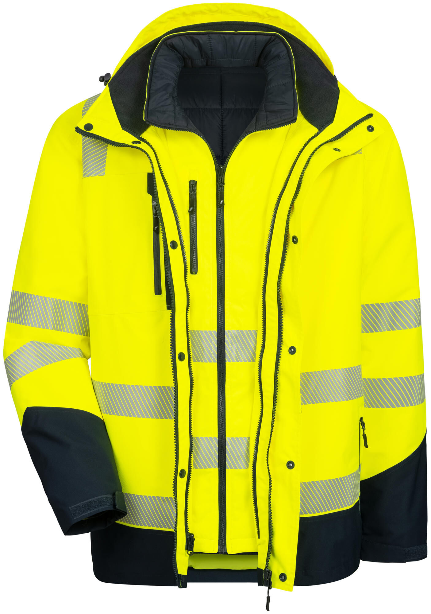NITRAS SAFETY Fluorescerend jack "Motion Tex Viz Plus" Warnschutzbekleidung,Arbeitsbekleidung