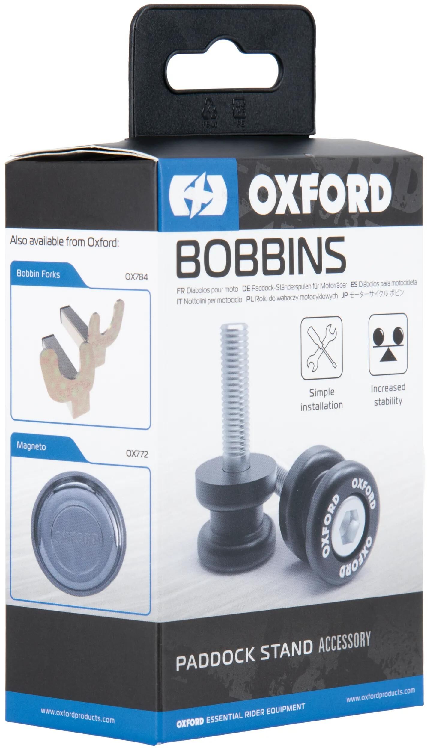 OXFORD_Prismabuchsen Prismabuchsen,Bobbins,Aufnahme Montageständer,Bobbins