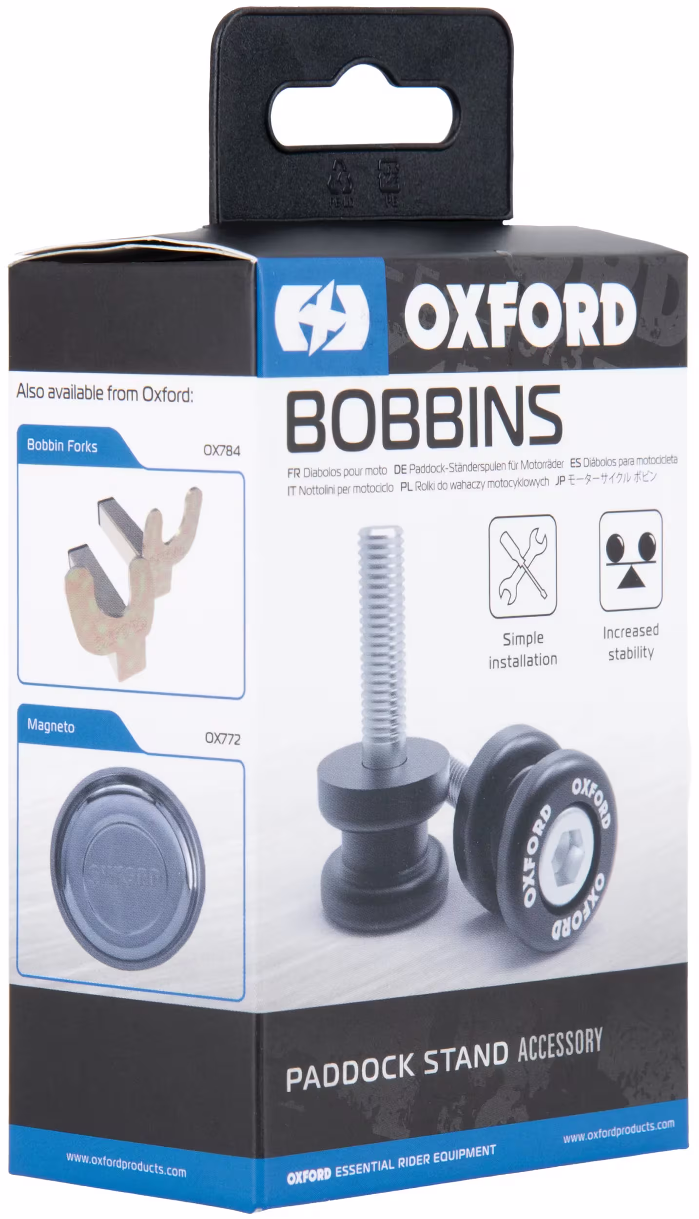 Prismabuchsen,Bobbins,Aufnahme Montageständer,Bobbins
