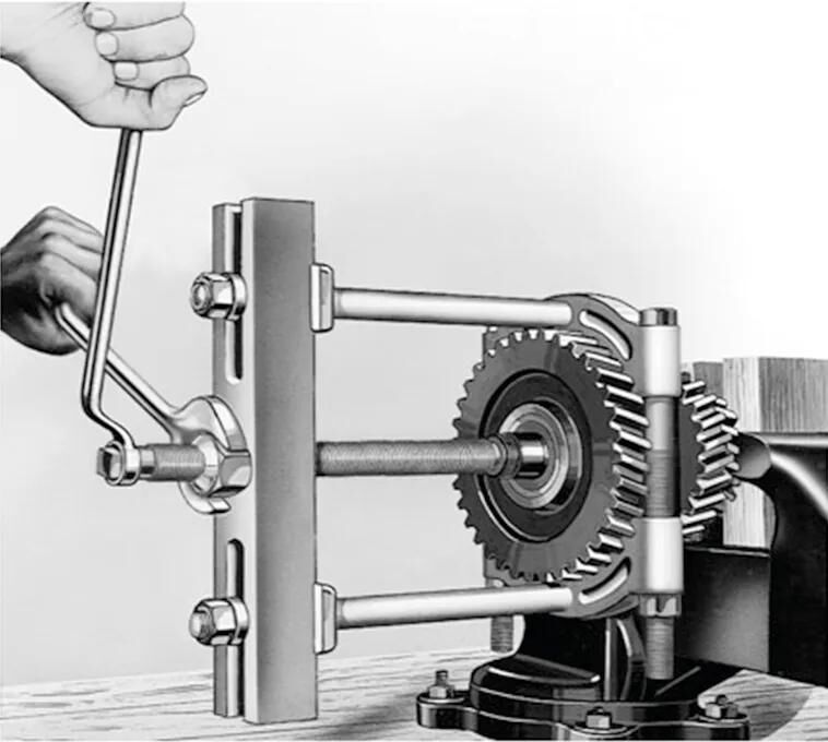 Bikeservice_Abziehersatz Abzieher