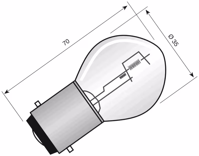 SPAHN_Scheinwerferlampe Birnen,Lampen,Glühlampen