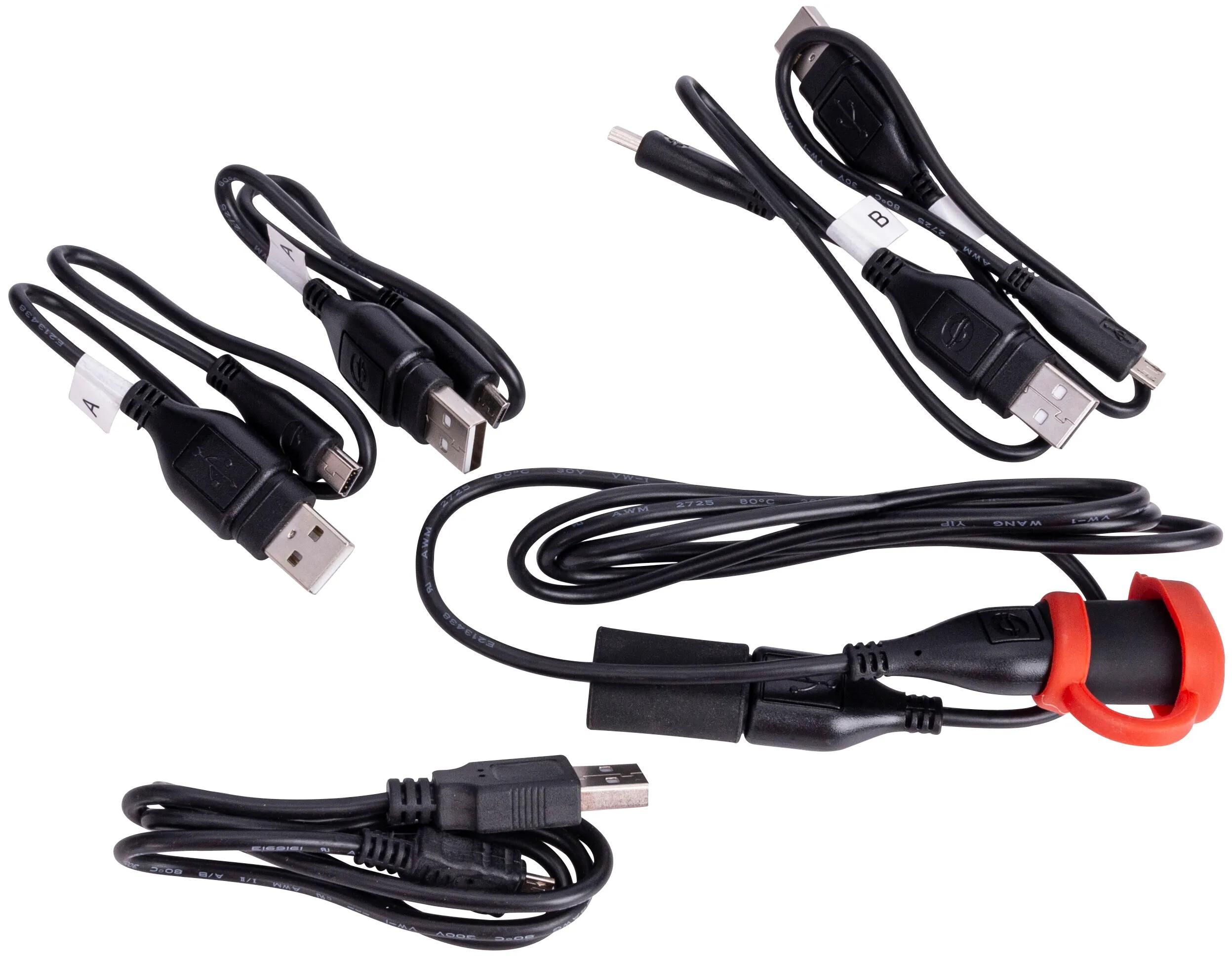 tecMATE_USB-Adapter Ladegeräte,USB-Kabel,Akku-Ladegeräte