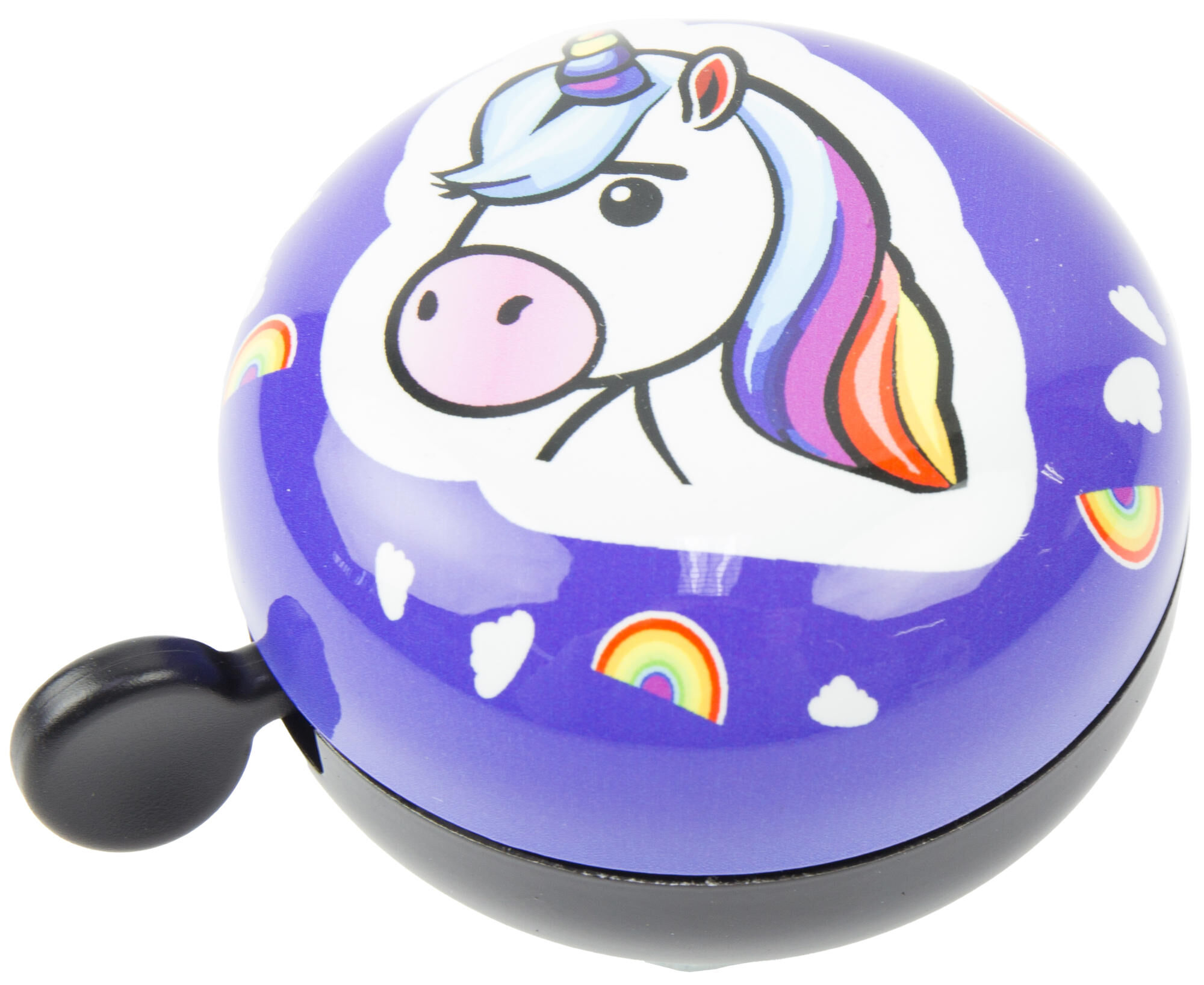 Widek fietsbel "ding dong emoticons" bell ding dong emoticons unicorn afbeelding