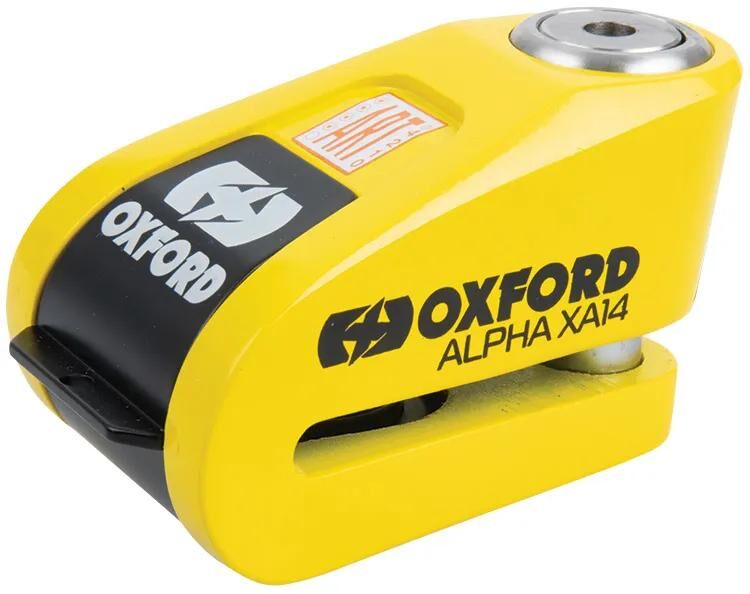 OXFORD Remschijfslot "Alpha XA14" Bremsscheibenschlösser,Schlösser,Scheibenbremsschlösser