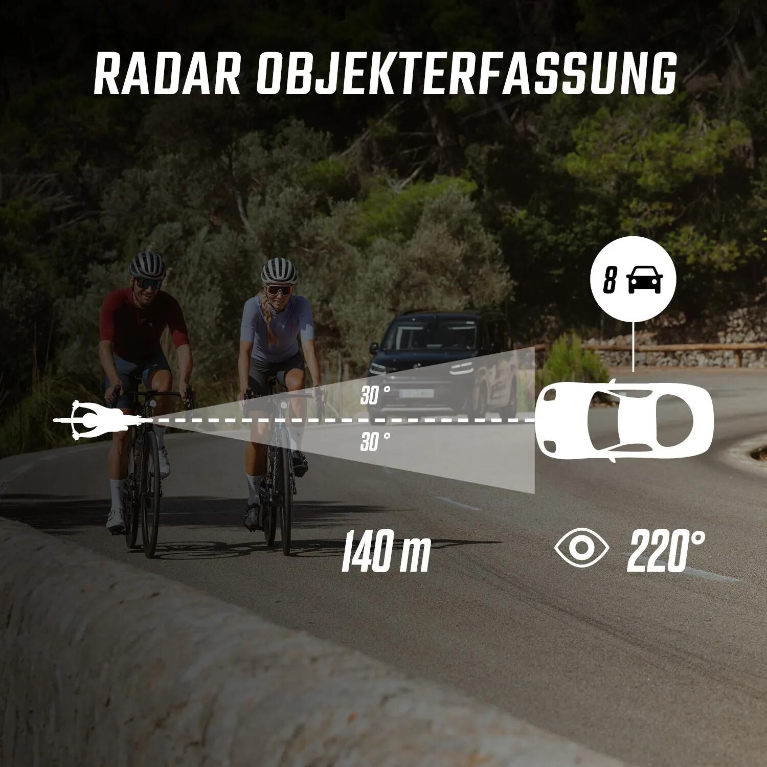 SIGMA SPORT_Radar-Rücklicht Batterieleuchten, rot,Rückleuchten,Rücklichter