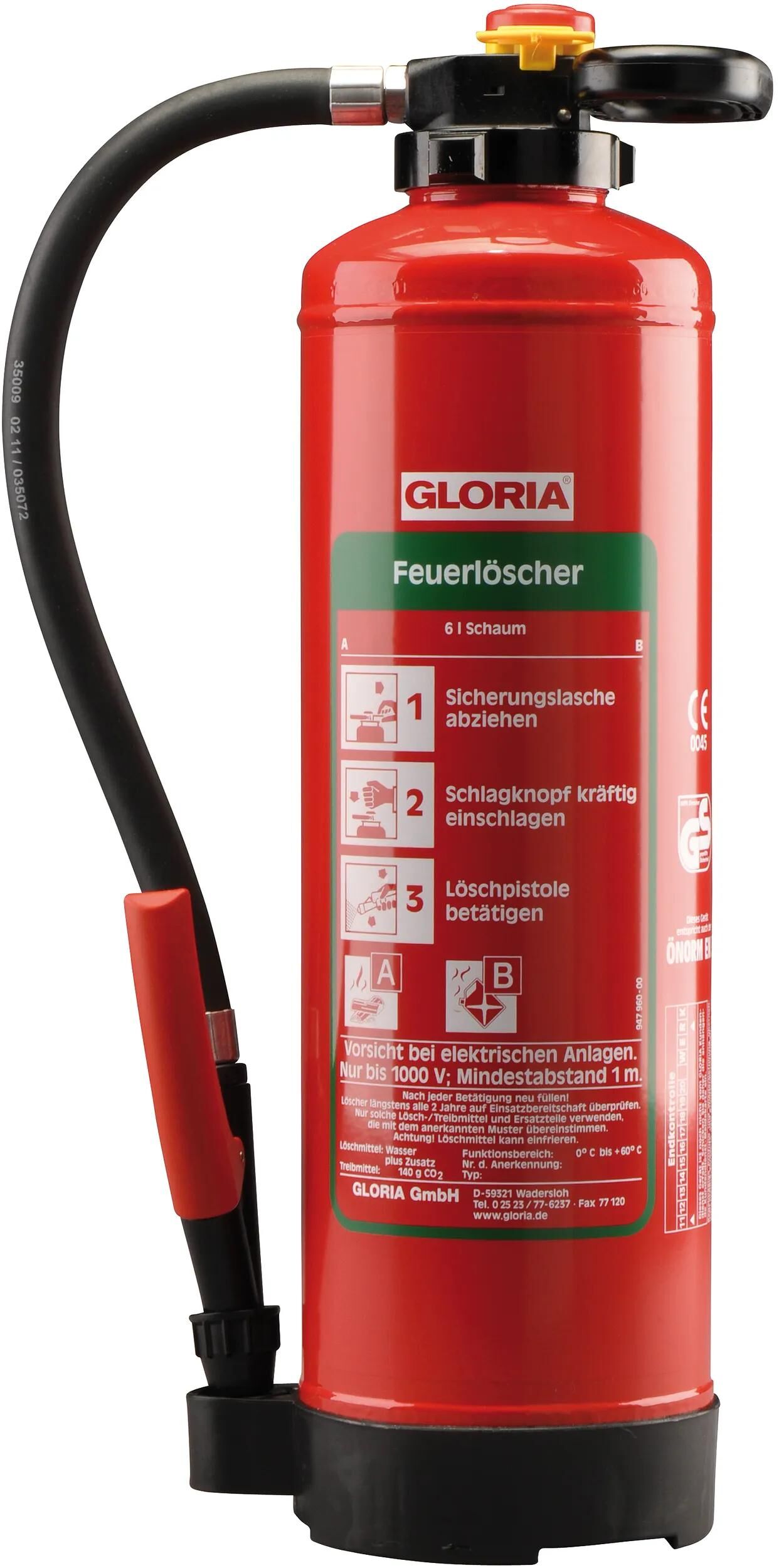 GLORIA_Feuerlöscher Feuerlöscher