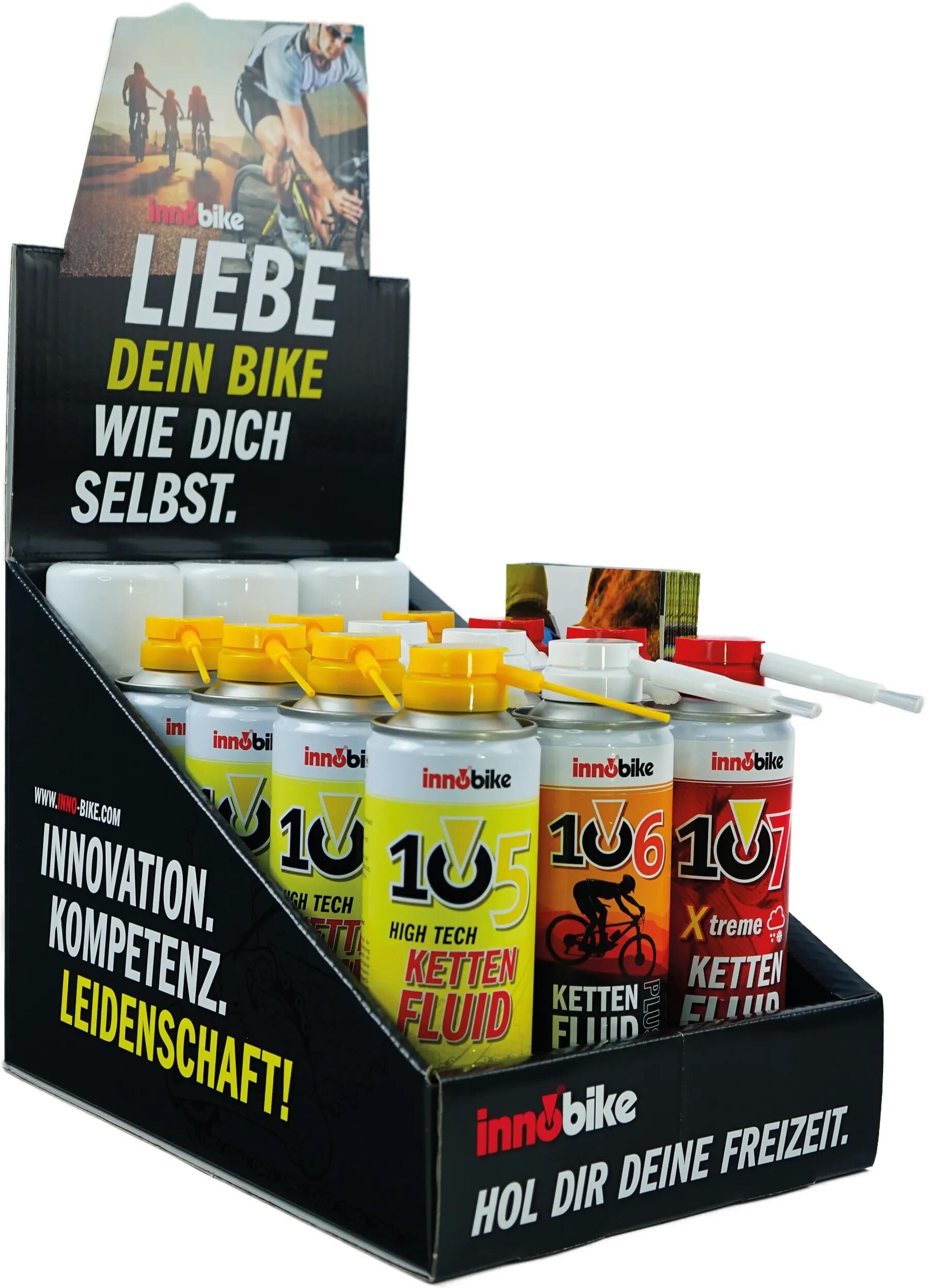 innobike_Verkaufsdisplay Kettensprays,Verkaufsdisplays