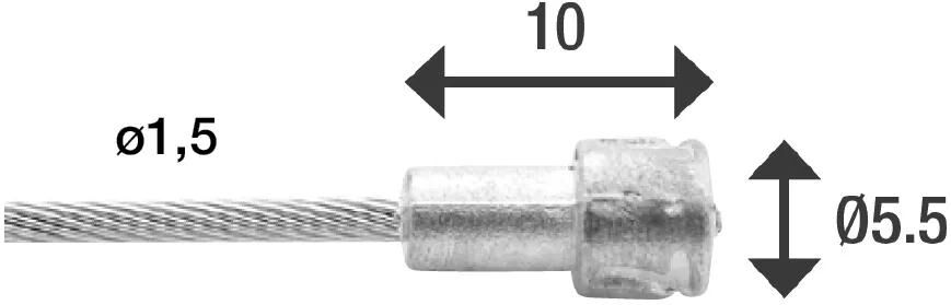 ELVEDES_Bremsinnenzug Bremszüge,Bremsbowdenzüge
