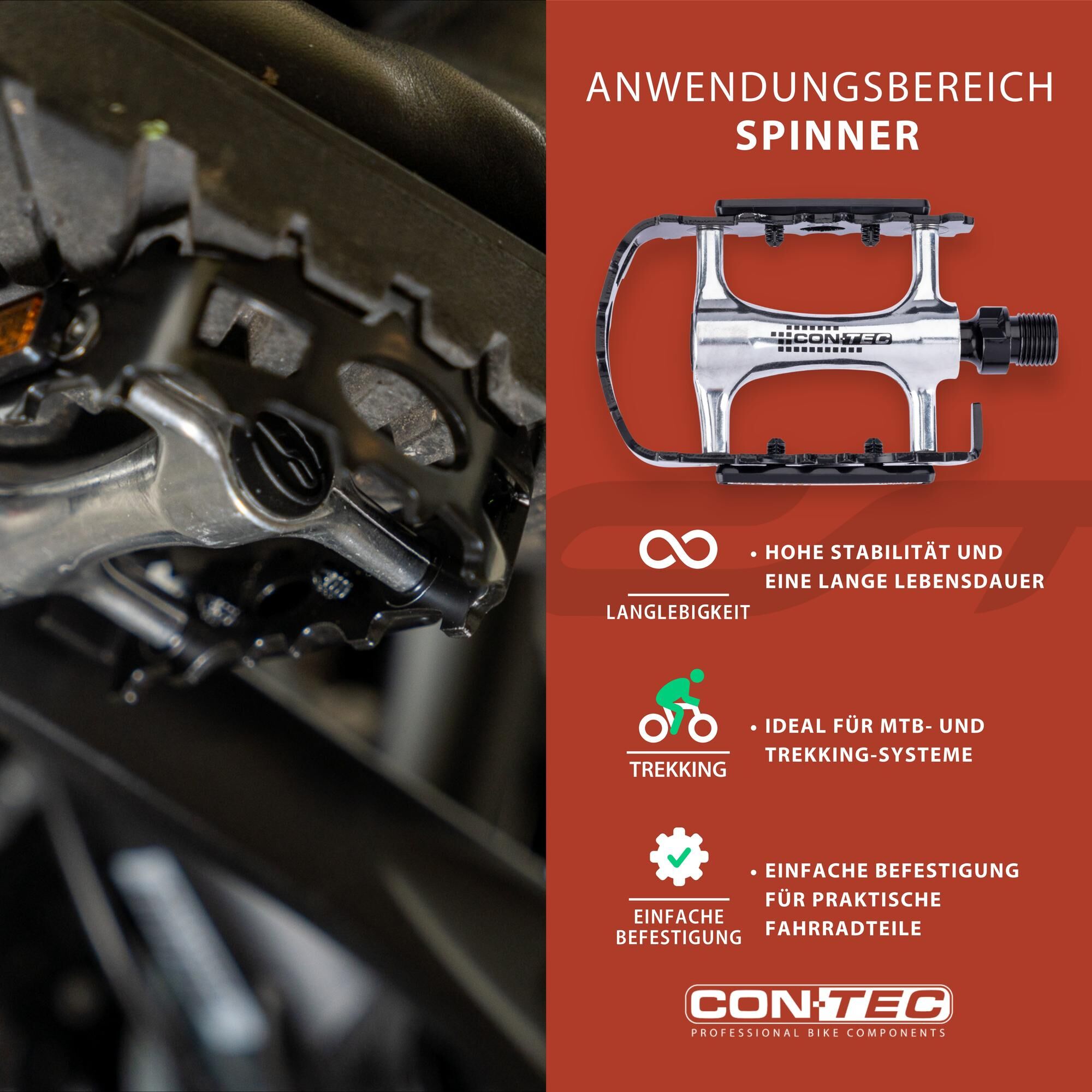 Pedale CONTEC "Spinner"