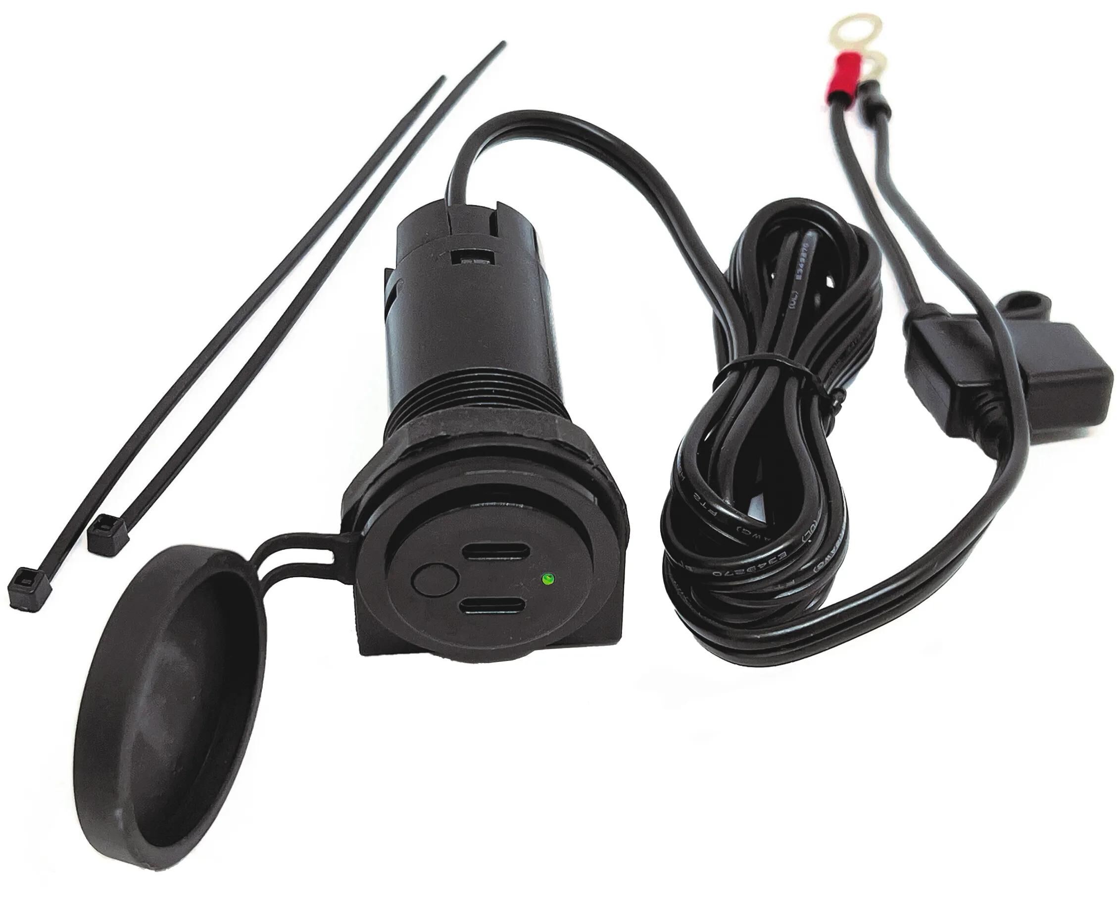 BAAS bike parts_USB-Steckdose Steckdosen,Zigarettenanzünder,Zigarettenanzünder