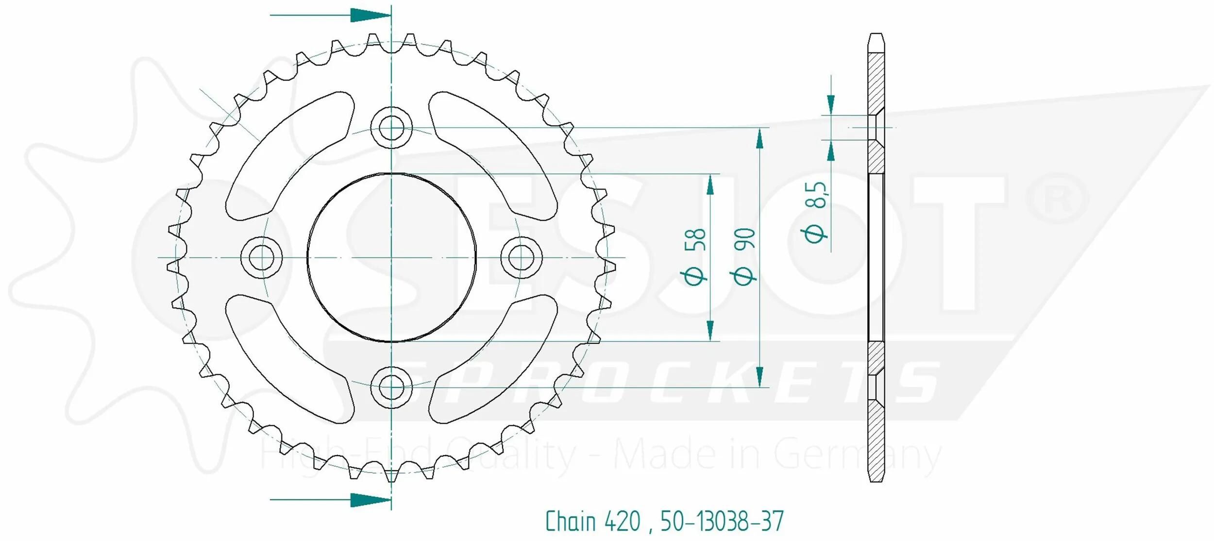 ESJOT_Kettenrad Kettenräder