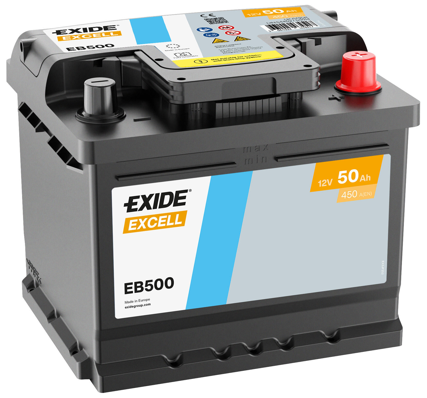 EXIDE Startaccu "Excell " Starterbatterien,Batterien
