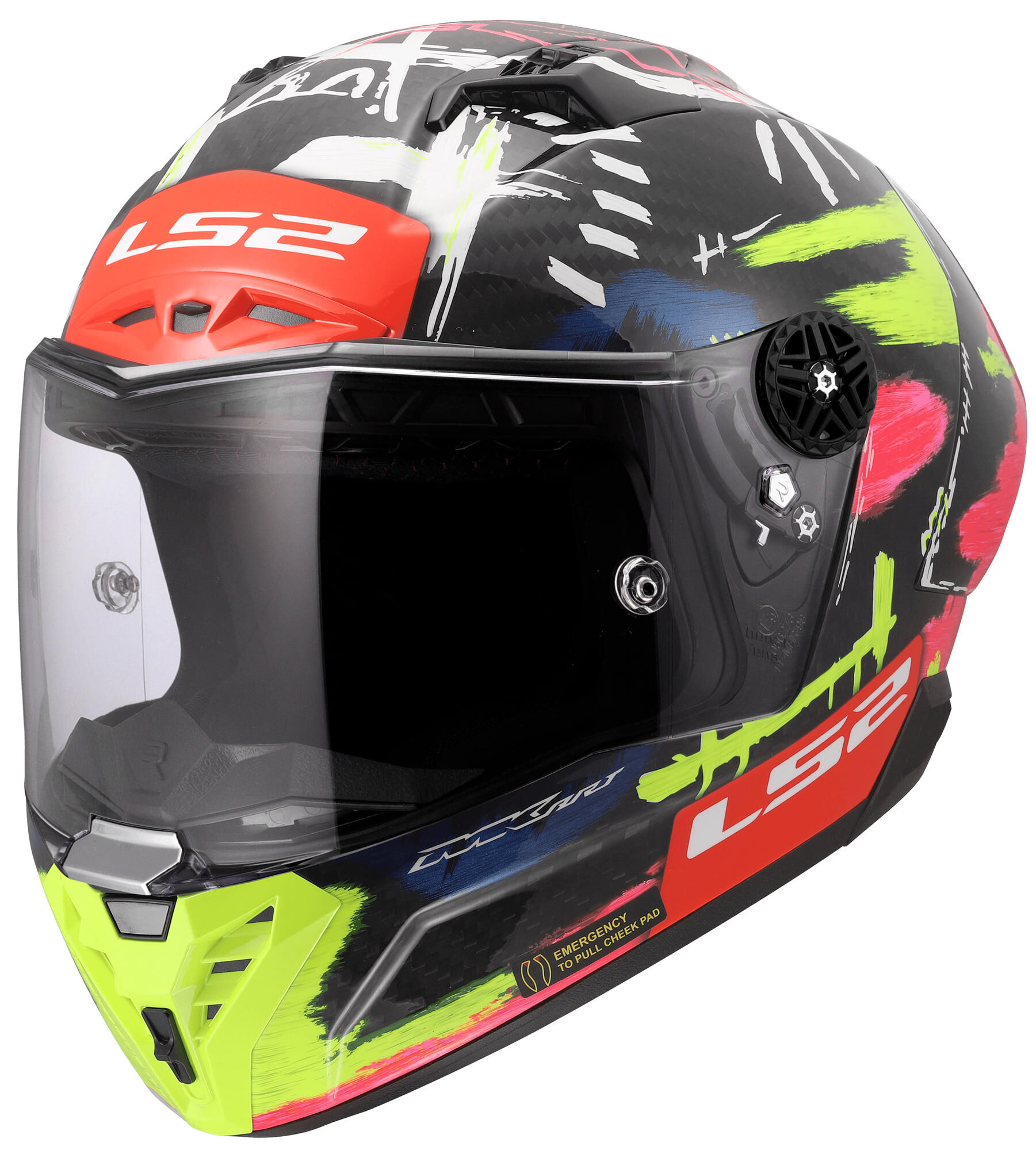 LS2 integraalhelm "ff805 thunder carbon gp aero replica aldeguer 25" helmet ff805 thunder aero repl.aldeguer 25 xl afbeelding