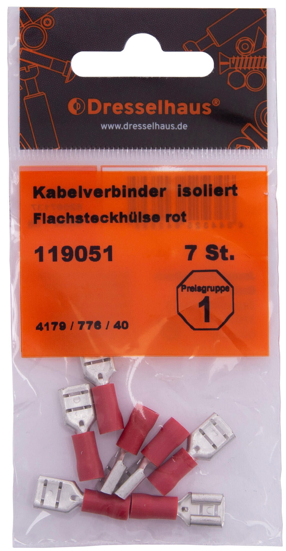 Flachsteckhülsen