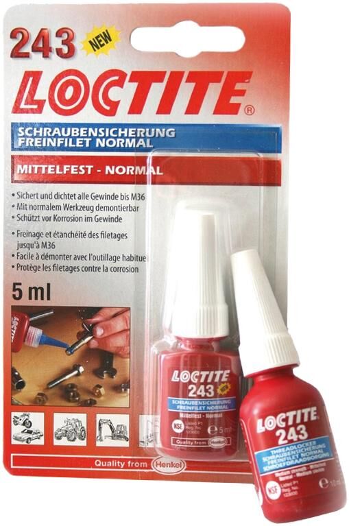 LOCTITE Schraubensicherung "243" Schraubensicherungen