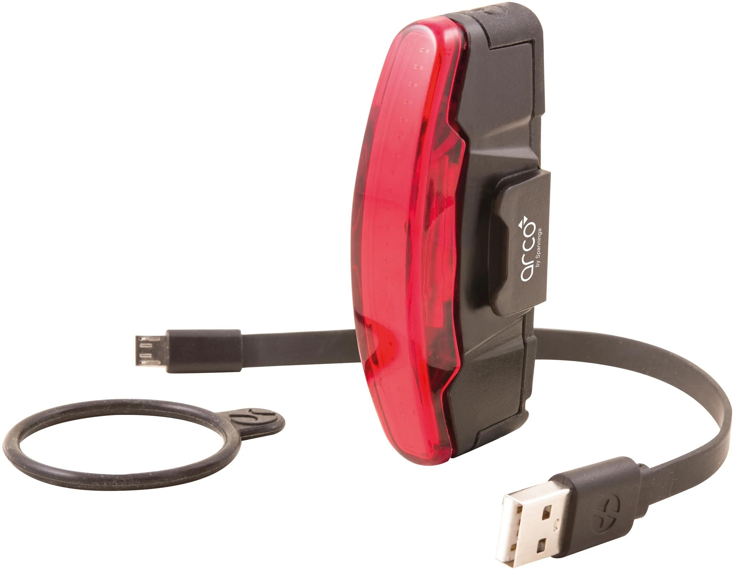 spanninga_Rücklicht Batterieleuchten, rot,Rückleuchten,Rücklichter