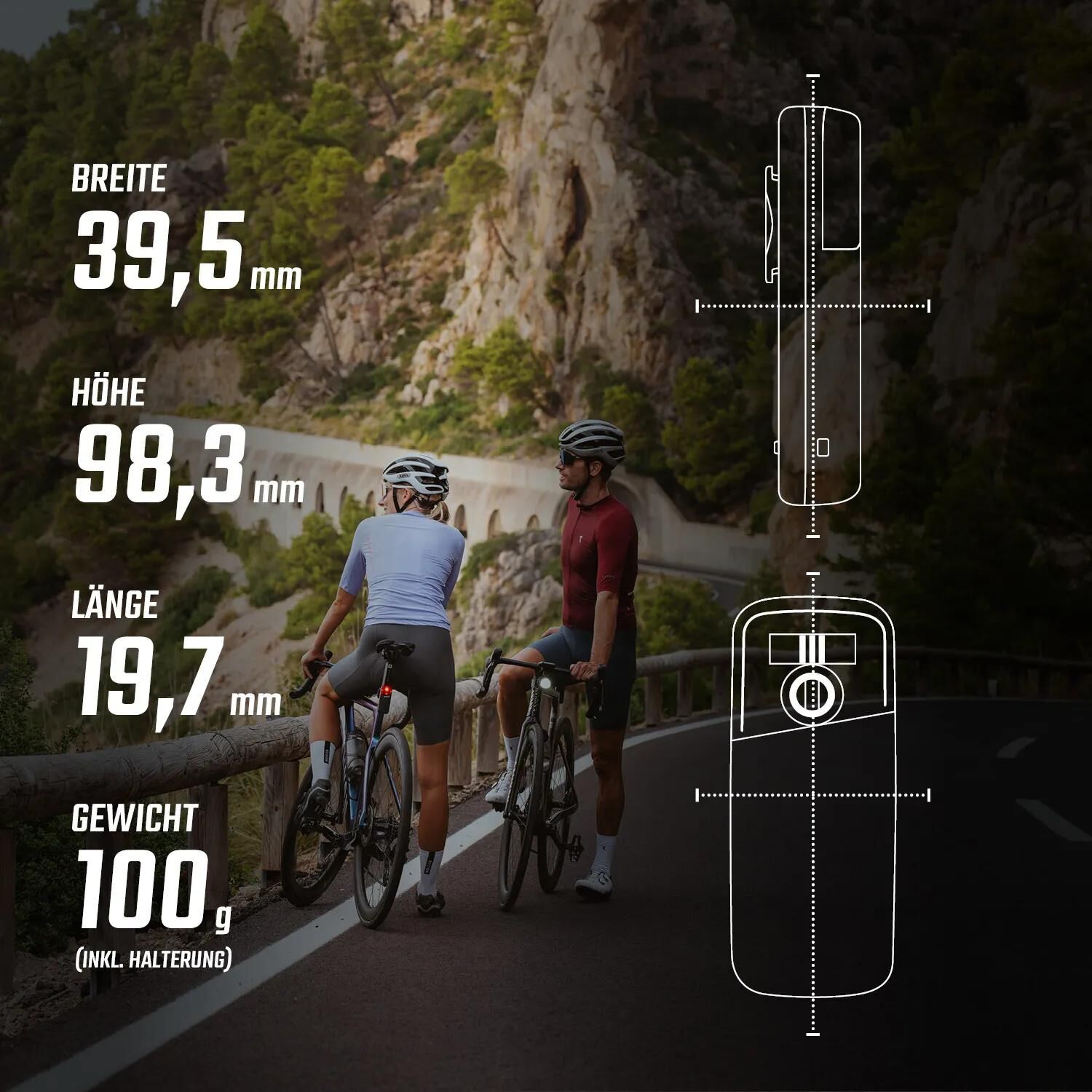 Batterieleuchten, rot,Rückleuchten,Rücklichter