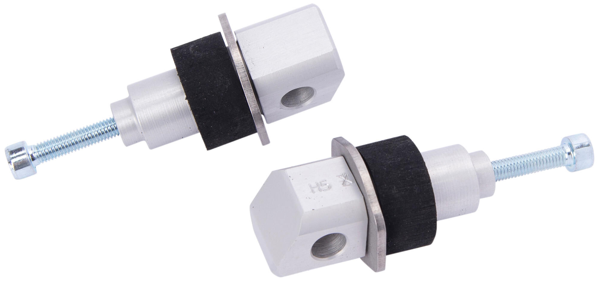 _Fußrastengelenksatz Fußrasten, -Gummis