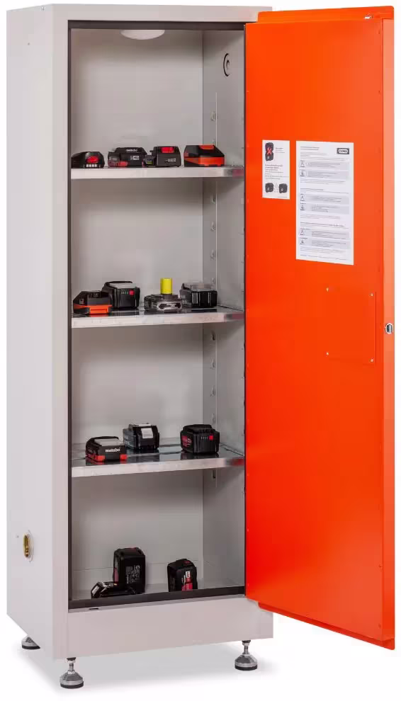 CEMO_Akku-Sicherheitsschrank Materialschränke,Schränke,Sicherheitsschränke,Werkstatteinrichtungen