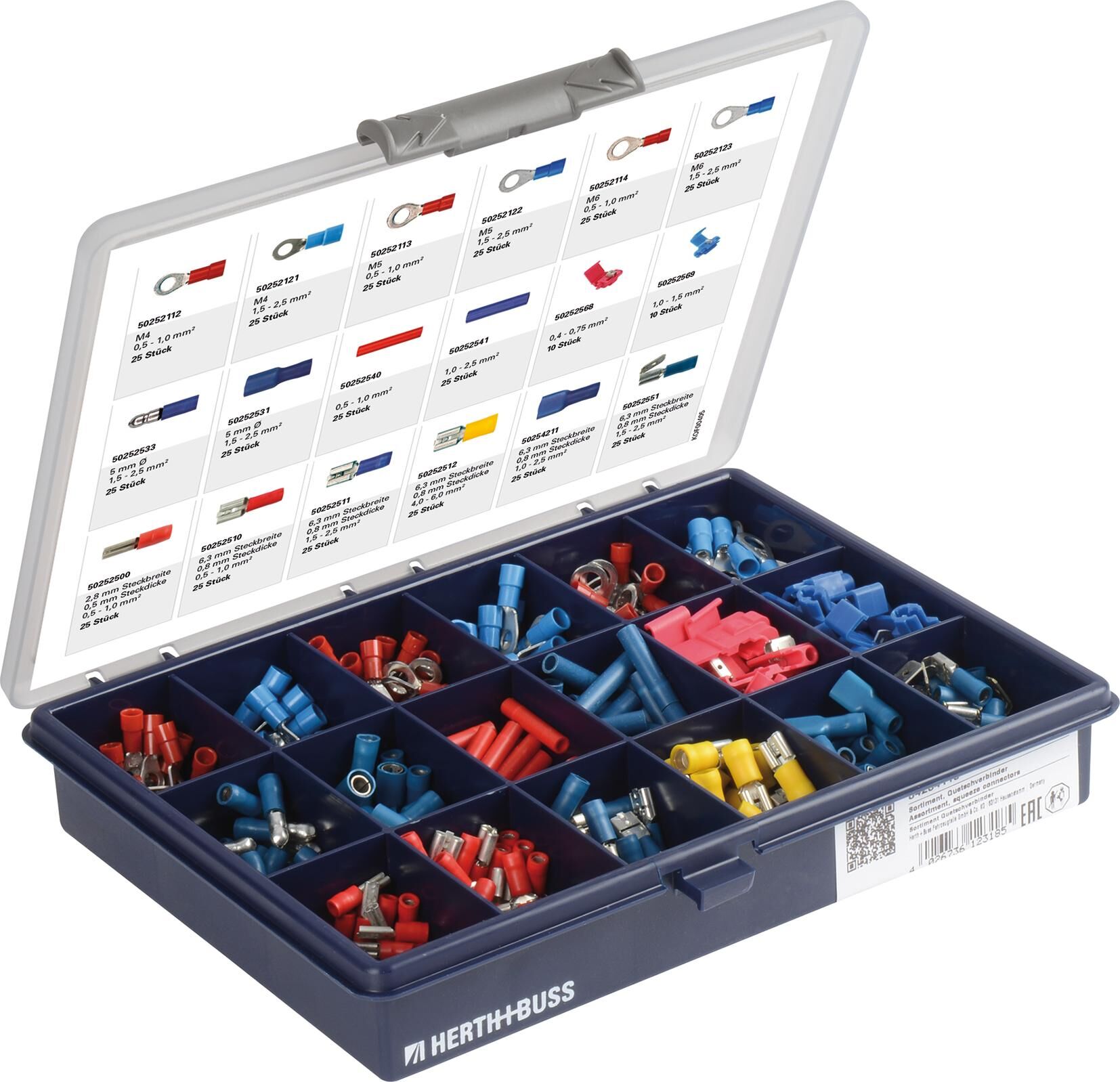 HERTH+BUSS Assortiment kabelconnectoren Leitungsverbinder