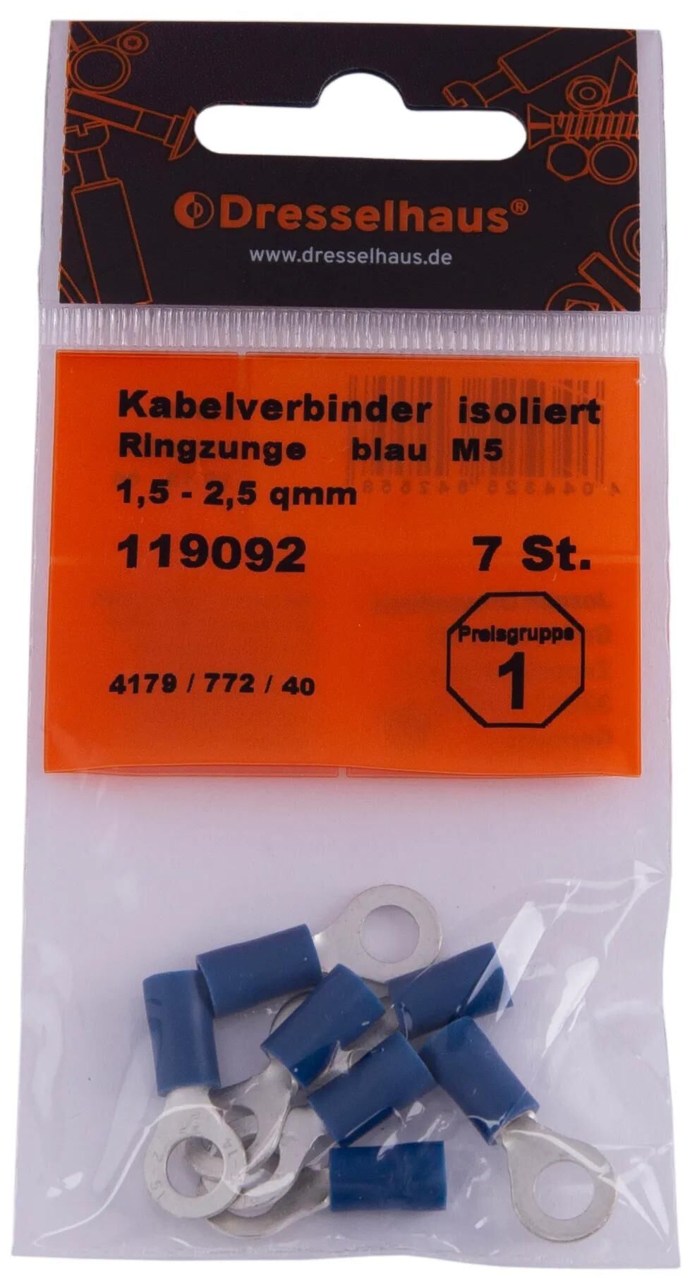 Dresselhaus_Ringverbinder Kabelschuhe u. Stecker