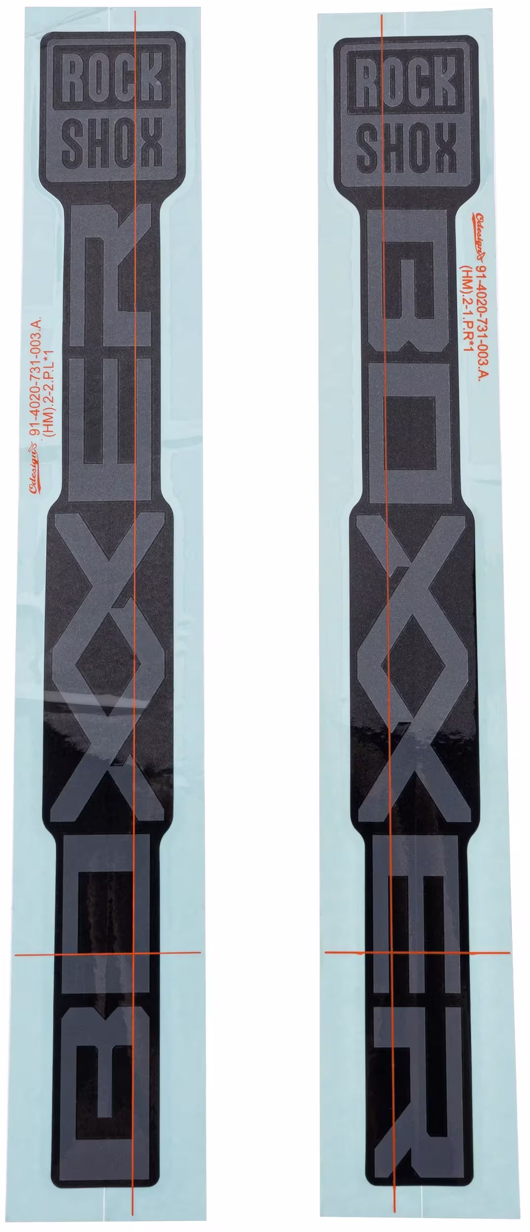 ROCKSHOX_Dekor Set Federgabel - Ersatz