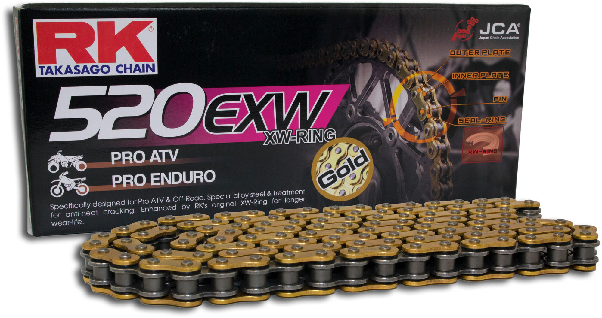 RK chain "GB520EXW - ATV" Ketten