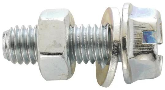 Fix-Nippel sechskantschraube hex washer head screw m5x20mm afbeelding
