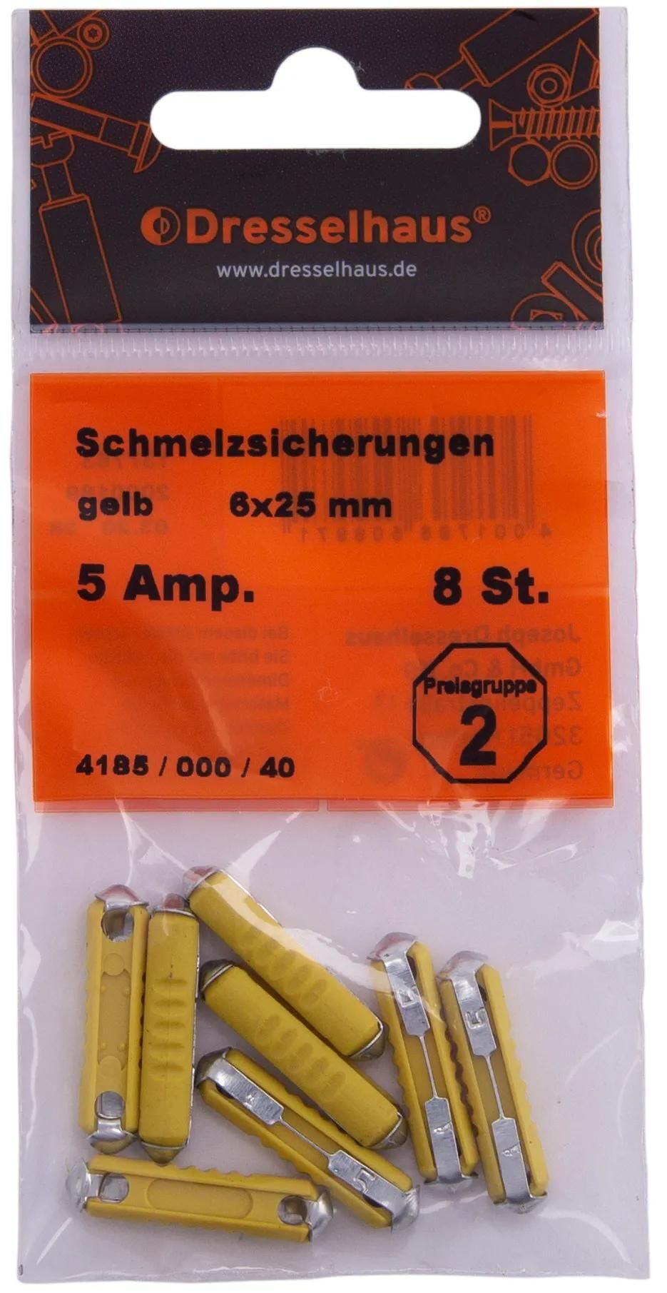 Dresselhaus_Torpedosicherung Autosicherungen,Sicherungen