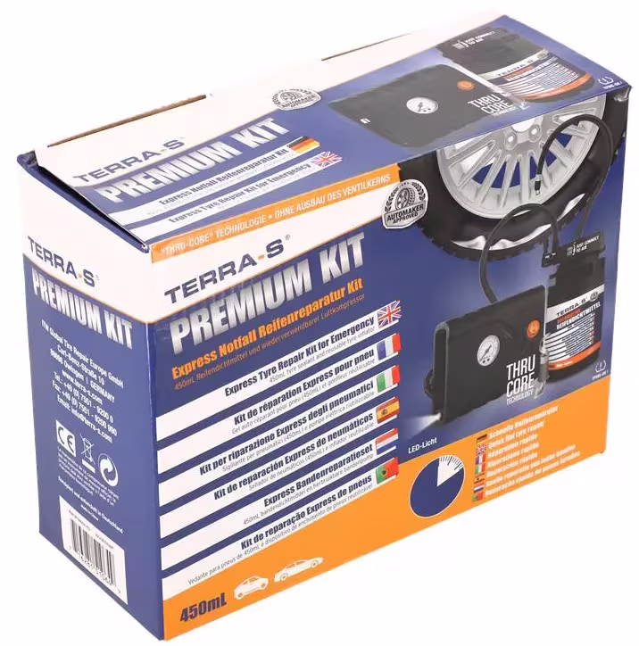 AUTOSTYLING SEEHASE_Reifenpannen-Set Pannenhilfe,Pannensets
