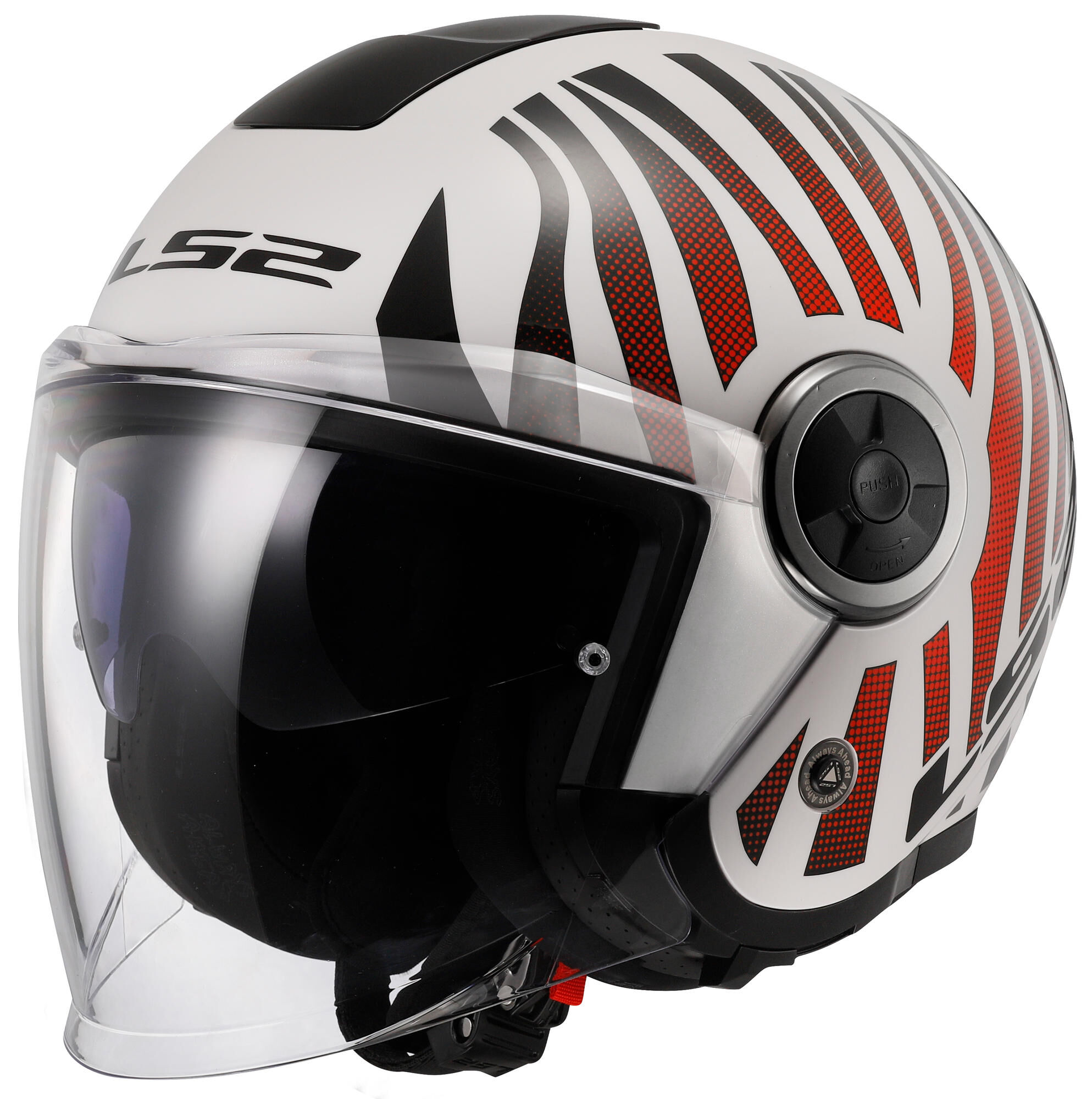 LS2 jethelm "of620 classy cool helmet of620 classy cool s white afbeelding