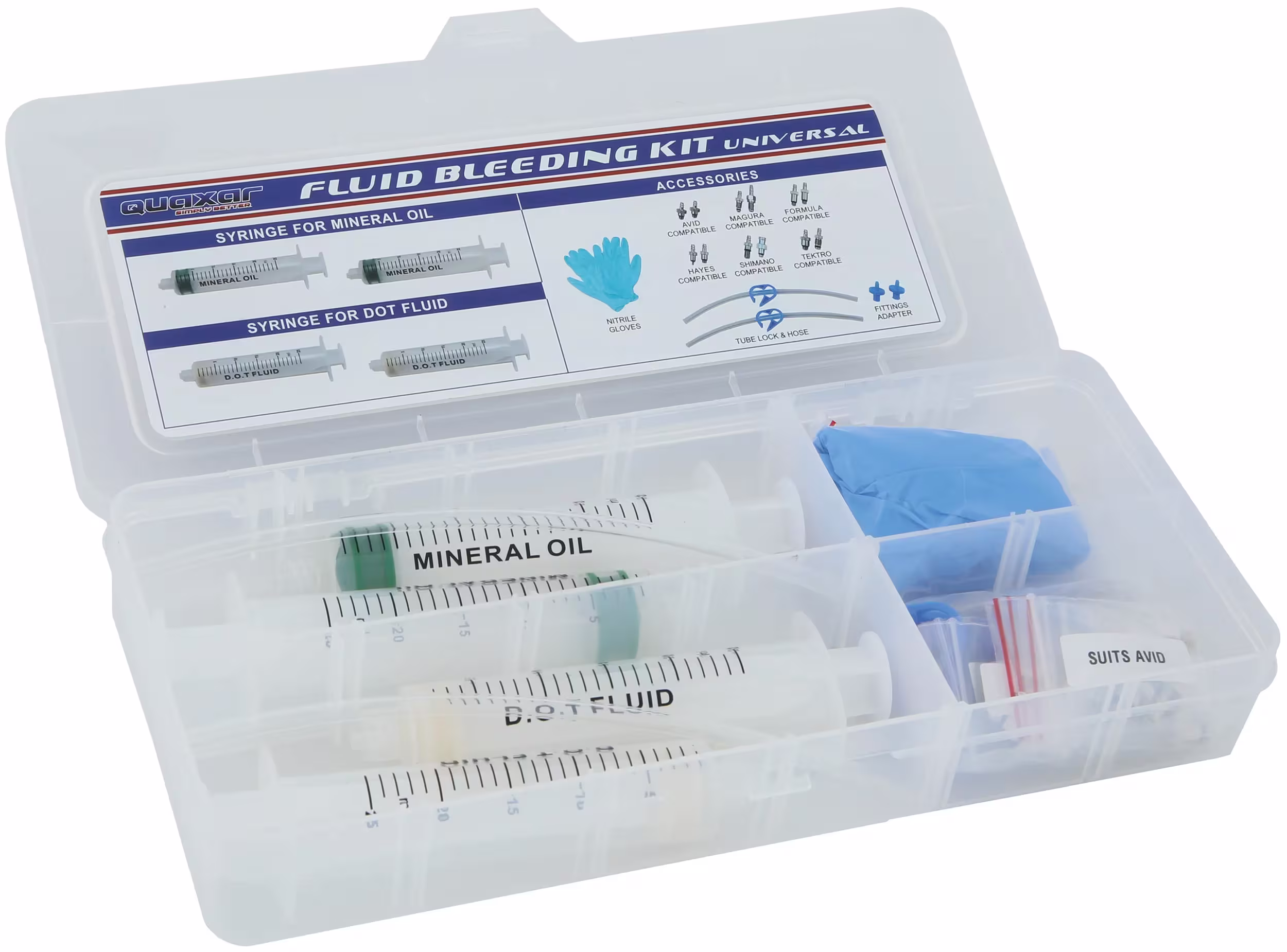 Quaxar_Entlüftungs-Kit Bremsenentlüfter