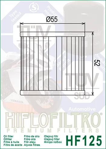 HIFLOFILTRO_Ölfilter Ölfilter,Filter