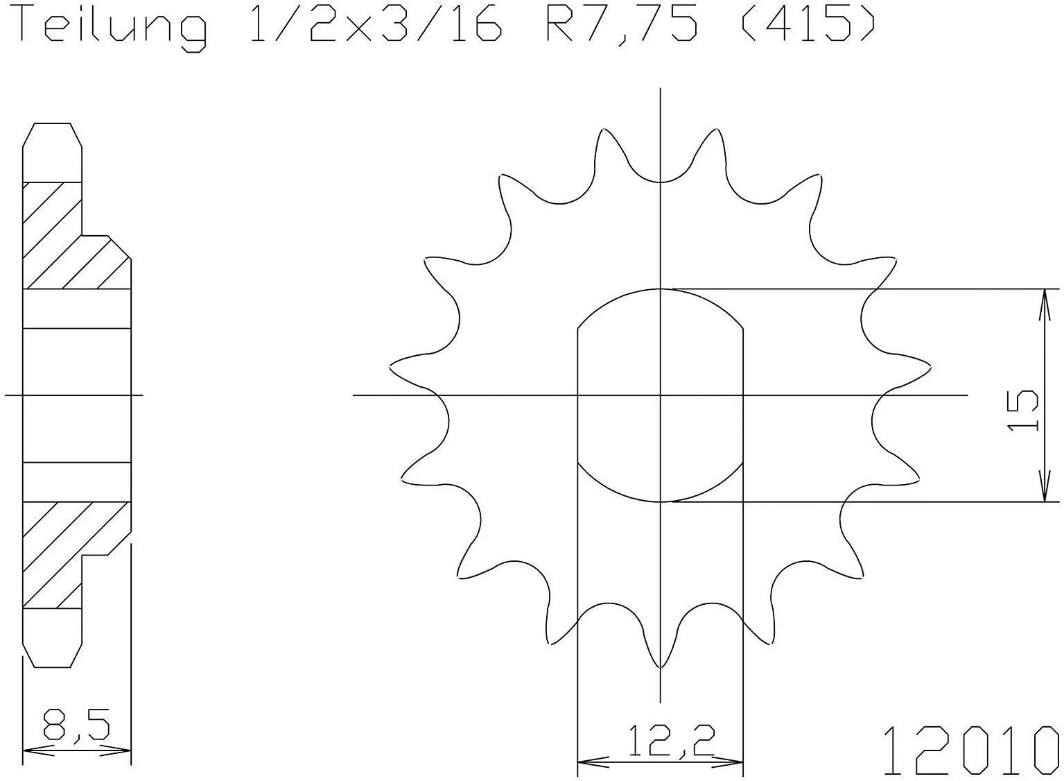 ESJOT_Antriebsritzel Antriebsritzel,Ritzel