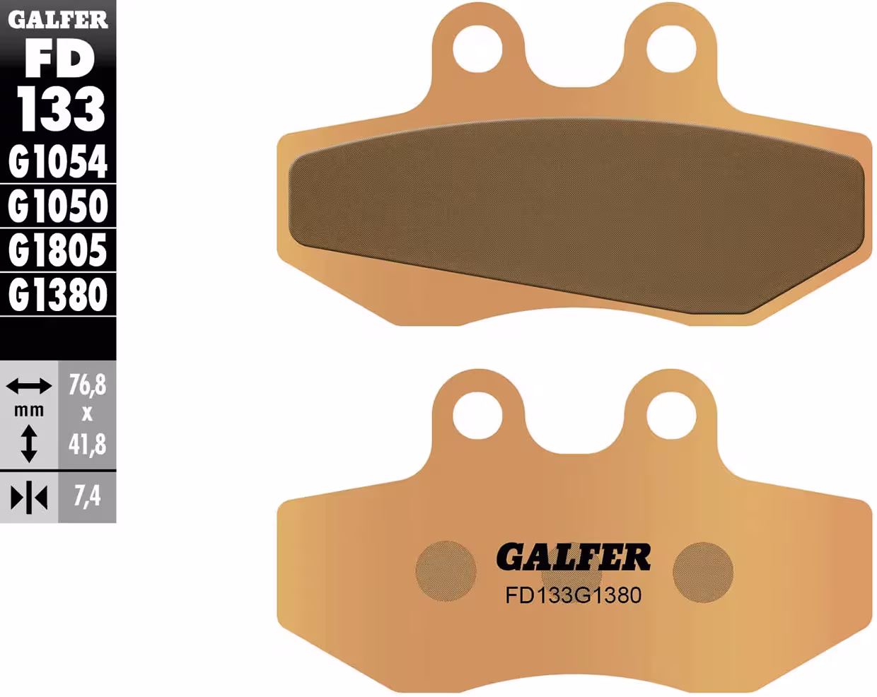 GALFER_Bremsbelag Bremsbeläge
