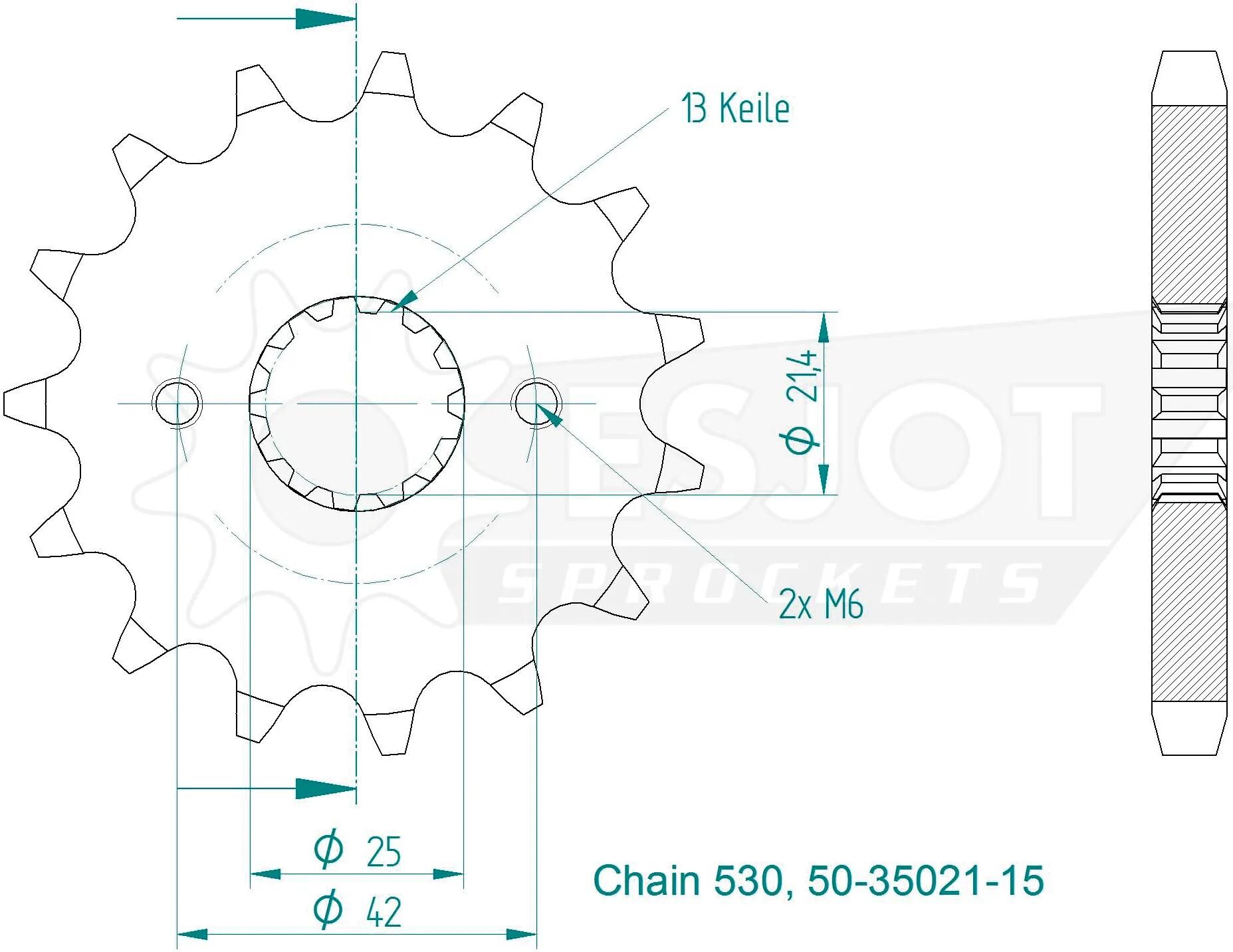 ESJOT_Antriebsritzel Antriebsritzel,Ritzel