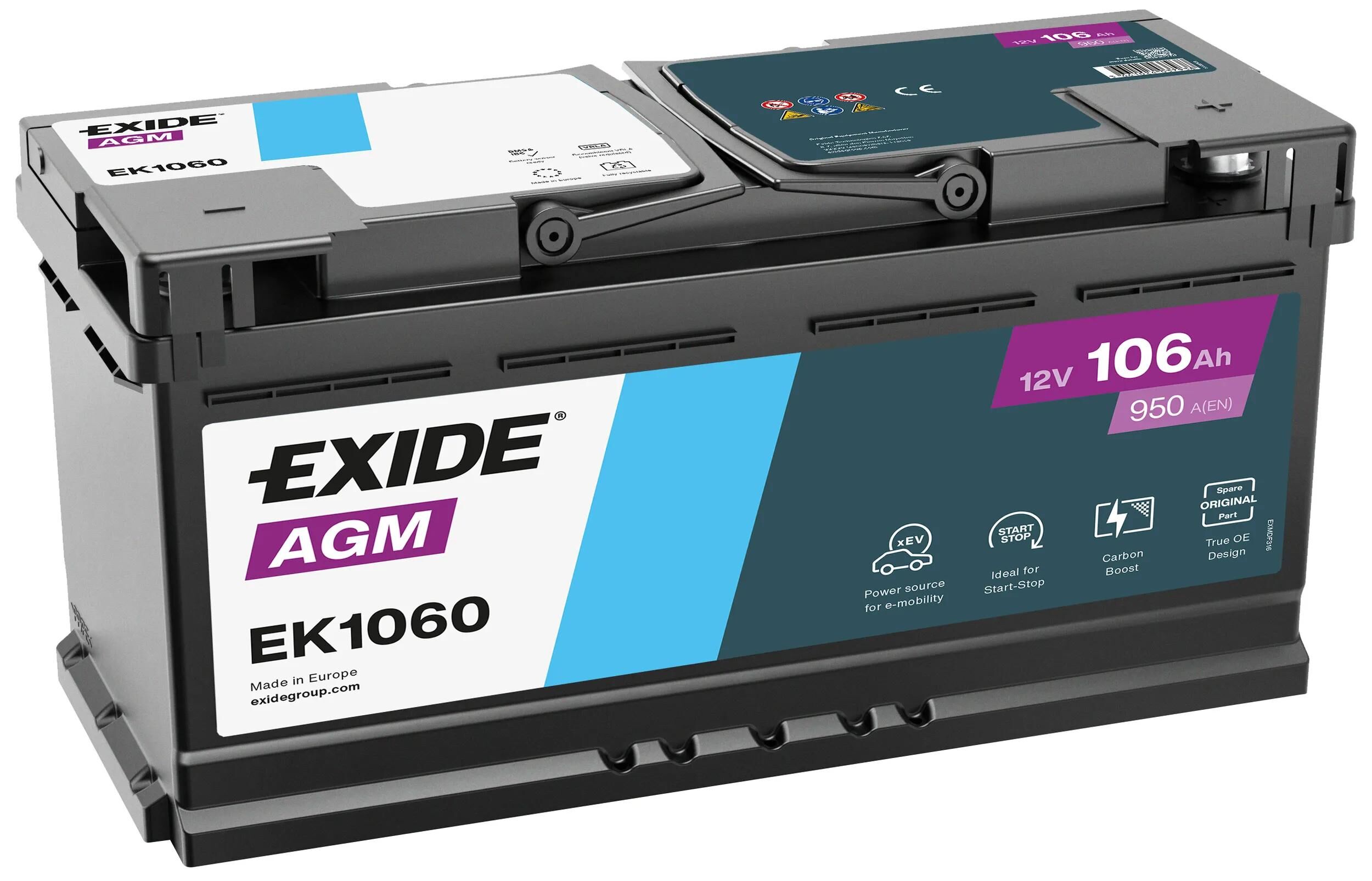 EXIDE_Starterbatterie Batterien,Akkus