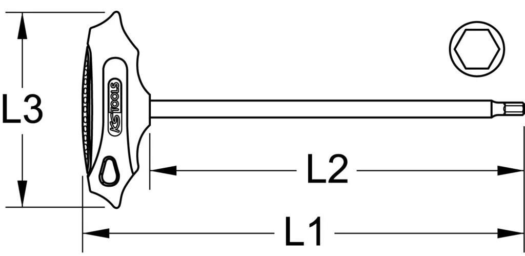Schraubendreher - 6-kant