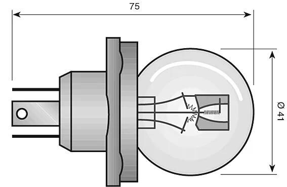 Philips_Scheinwerferlampe Birnen,Lampen,Glühlampen
