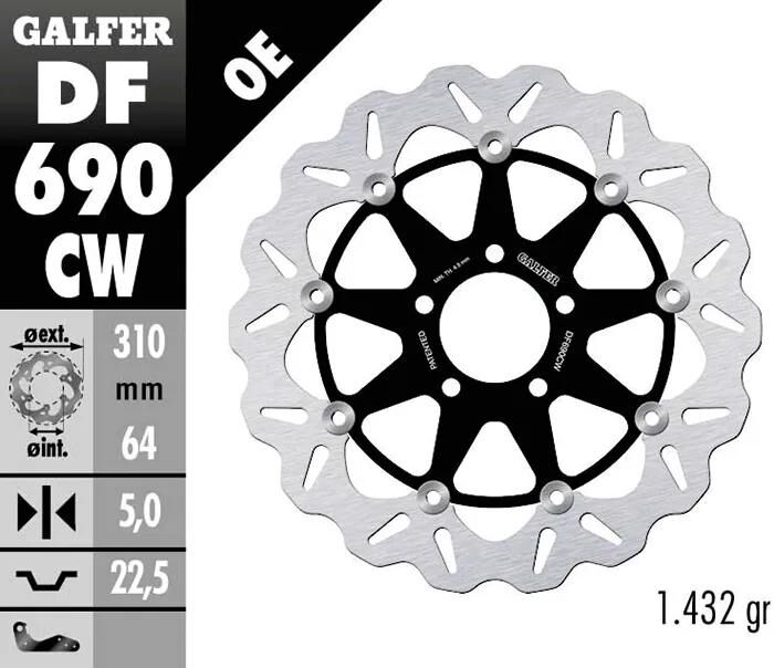 GALFER_Bremsscheibe Bremsscheiben