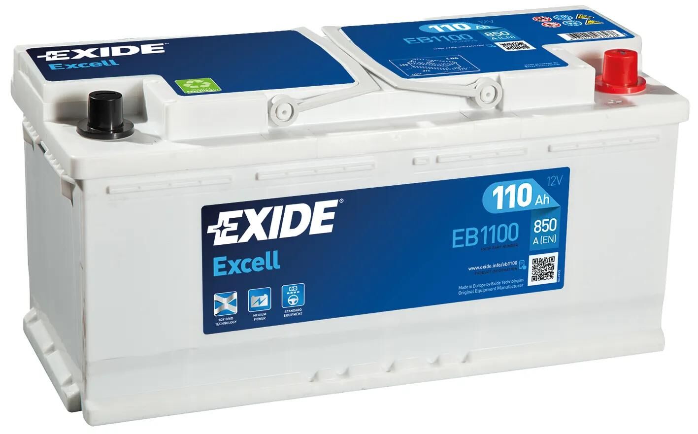 EXIDE_Starterbatterie Starterbatterien,Batterien