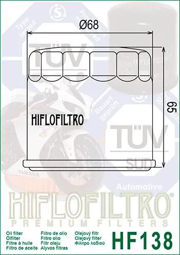 HIFLOFILTRO Ölfilter,Filter