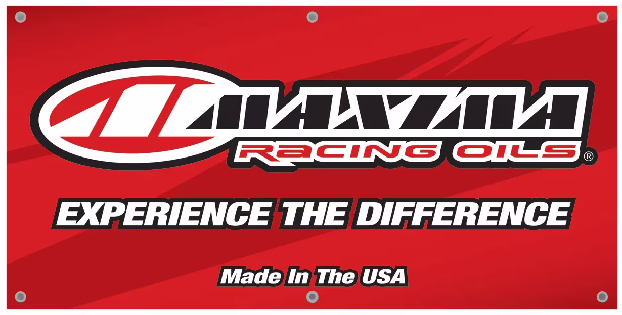 MAXIMA RACING OILS_Banner Werbemittel,Schaufensterdekor