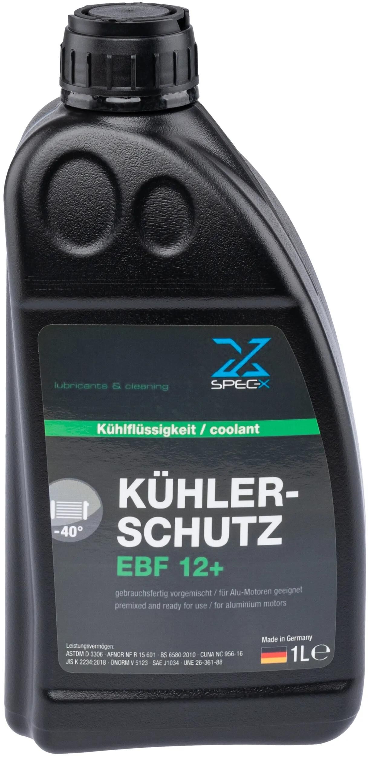SPEC-X Koelvloeistof "EBF 12+" Kühlflüssigkeiten,Kühlerfrostschutz,Frostschutz,Frostschutz,Antifrost