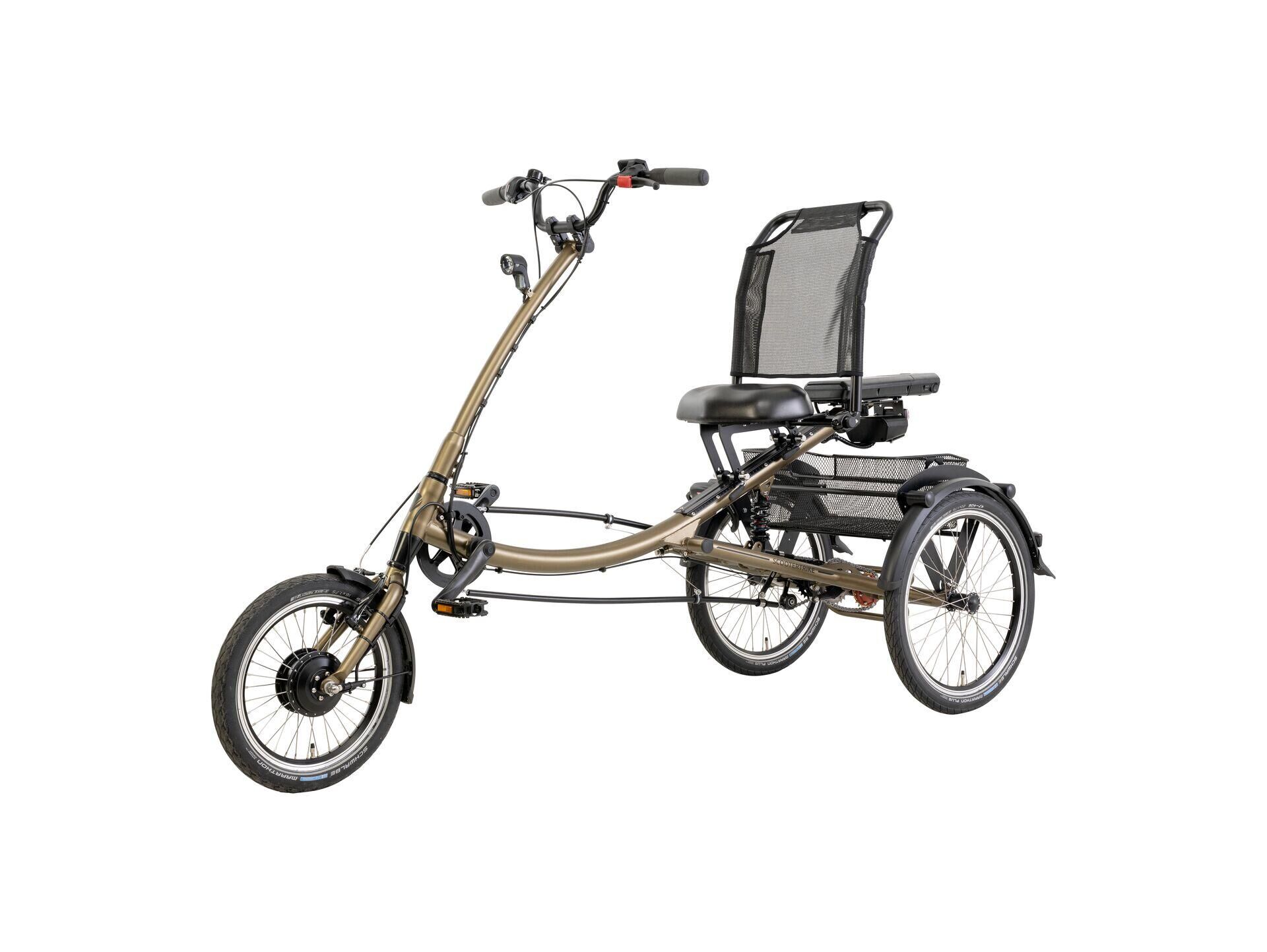 Elektro-Shoppingräder,Fahrräder,Shoppingräder,Heckdreirad