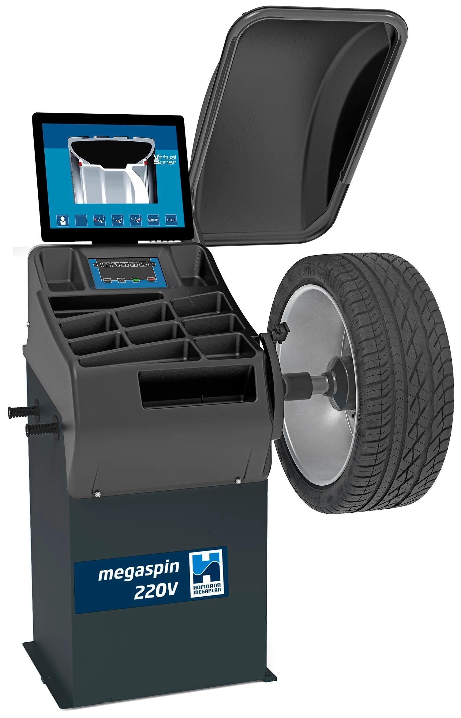 HOFMANN MEGAPLAN_Radauswuchtmaschine Reifenmontiermaschinen
