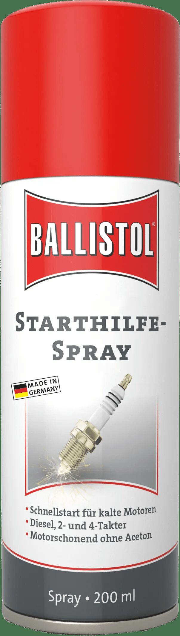 BALLISTOL Startsprays,Starthilfe,Pflegemittel,Reinigungsmittel