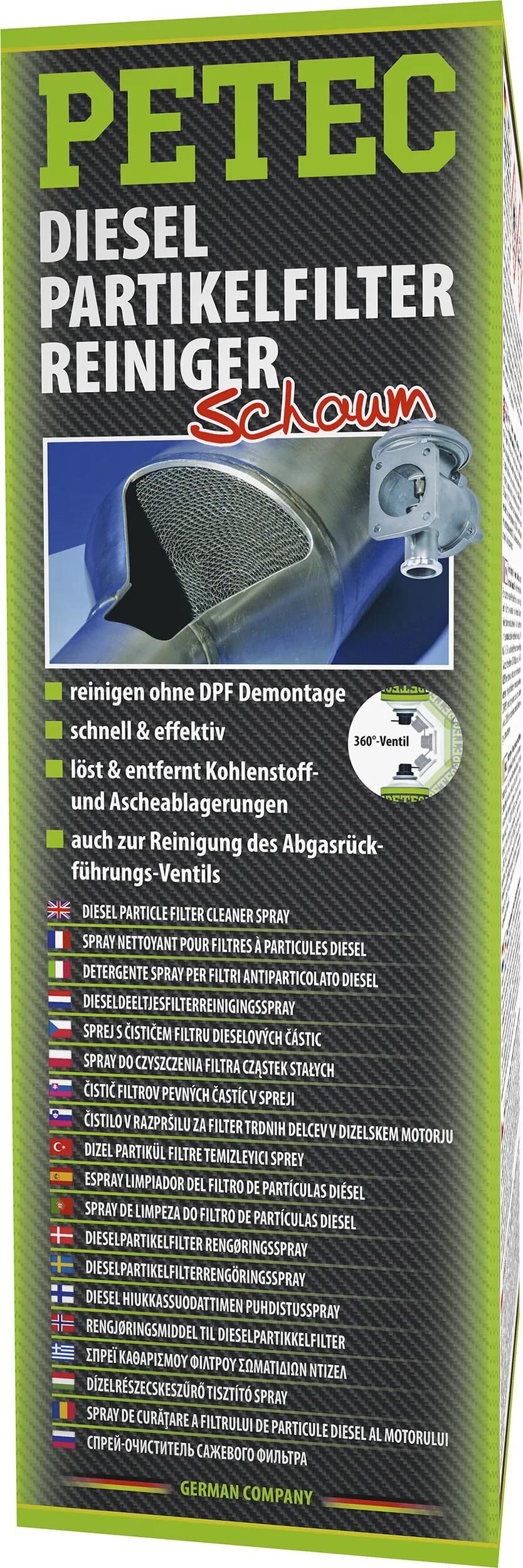 Dieselpartikelfilter-Reiniger